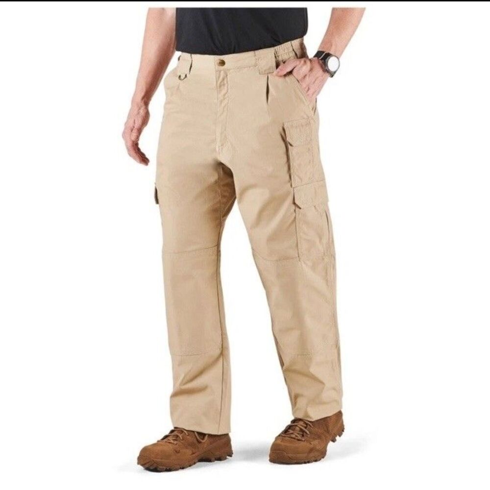 5.11 Tactical Series Cargo Pants Mens 38x30 Khaki Taclite Pro Ripstop 74273